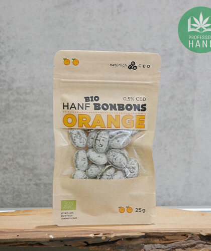 Professor Hanf CBD Bonbons von natürlichCBD Orange