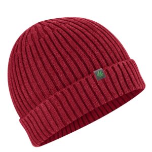 HempAge Hanf Haube Strickhaube Beanie