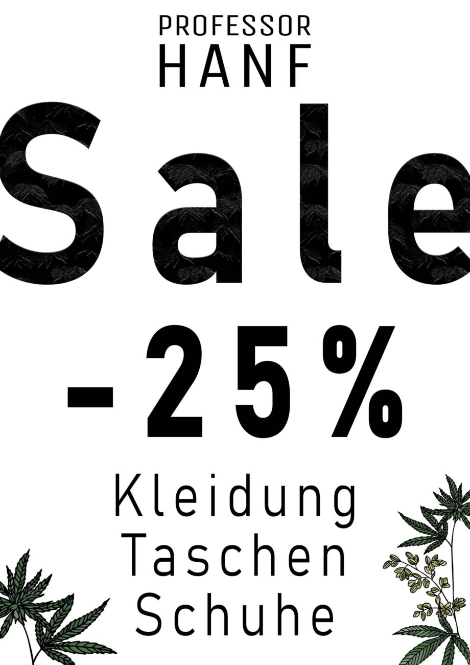 Summer Sale bei Professor Hanf