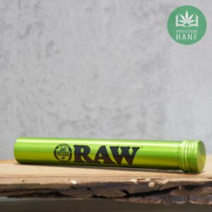 Professor Hanf Raw Metal Tube grün für Cones