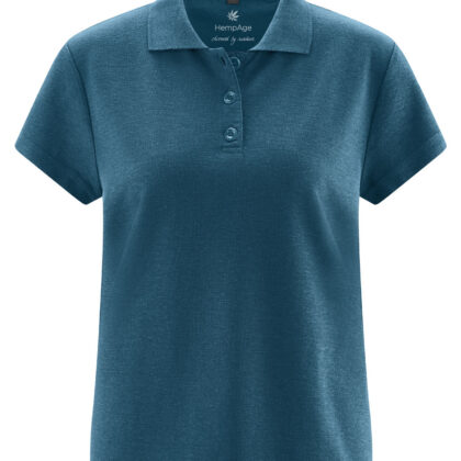 Professor Hanf Damen Poloshirt Hemp Age